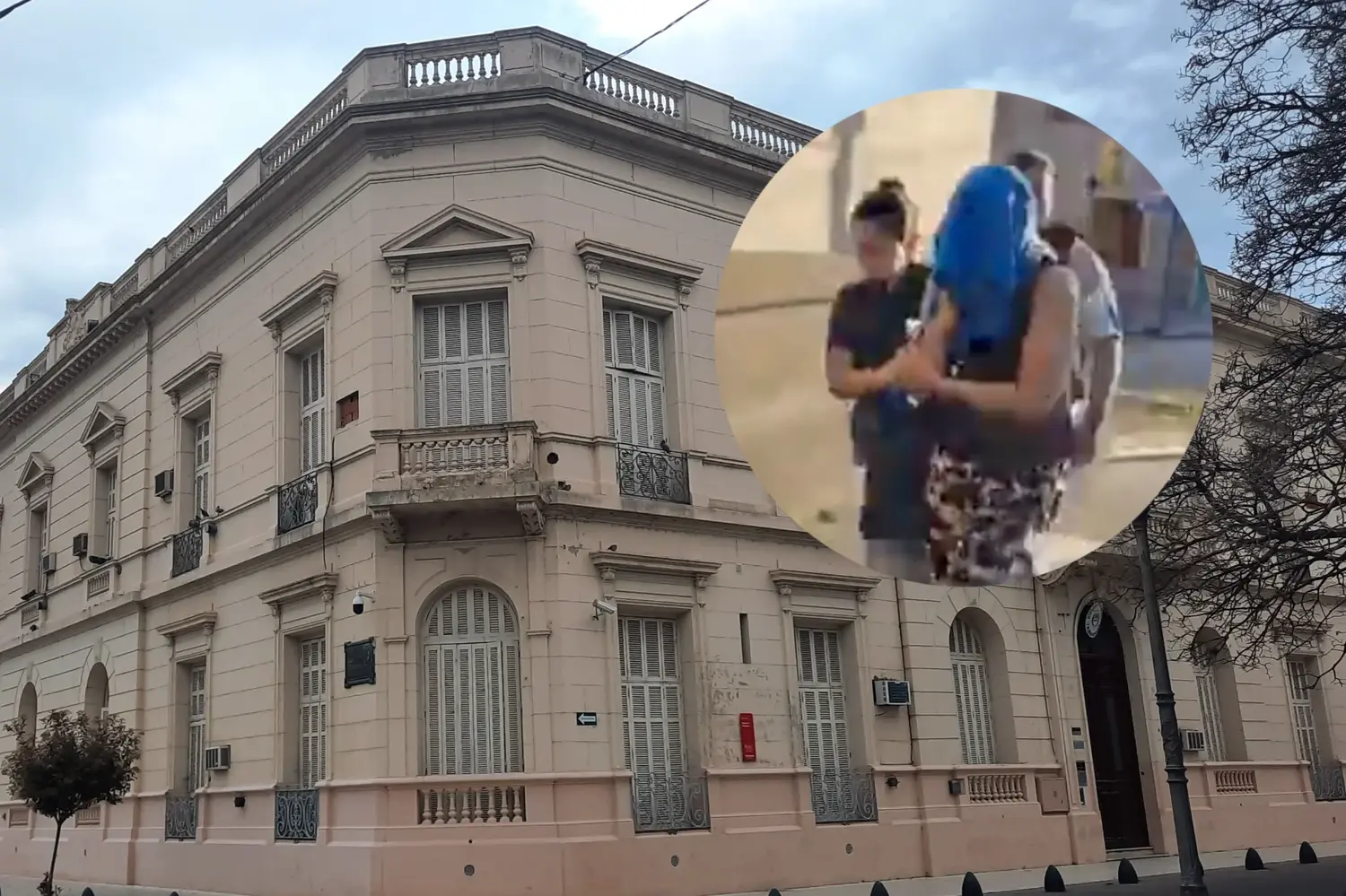 Pili Solís es juzgada en debate oral y público por un jurado ciudadano en el Palacio de Tribunales de San Nicolás.