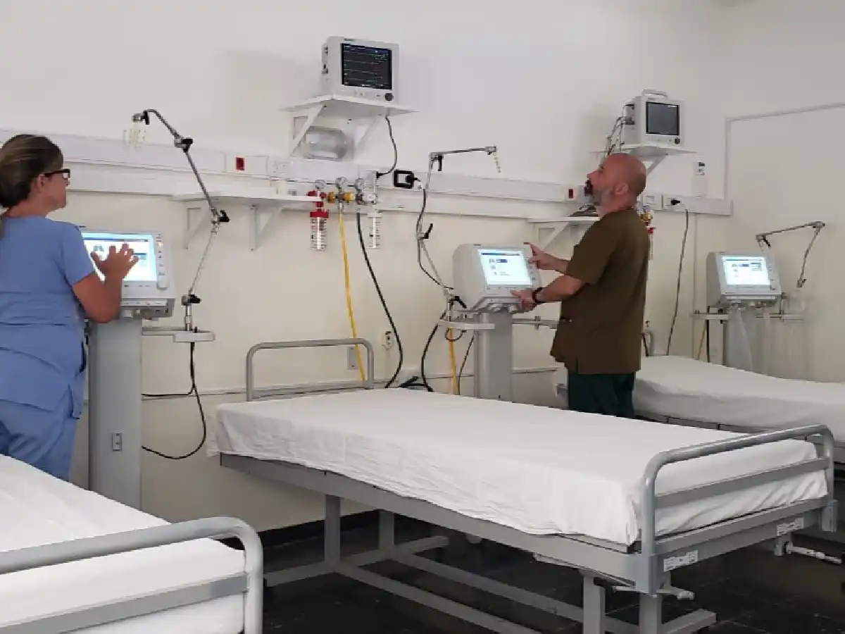 Así son las nuevas camas de la UTI del Hospital Iturraspe