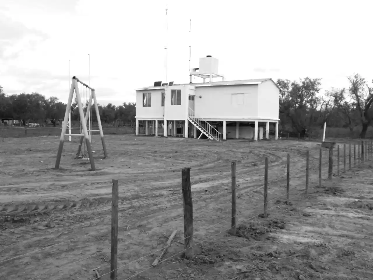 Avance de obra en la Escuela Nº 46 Sección Islas