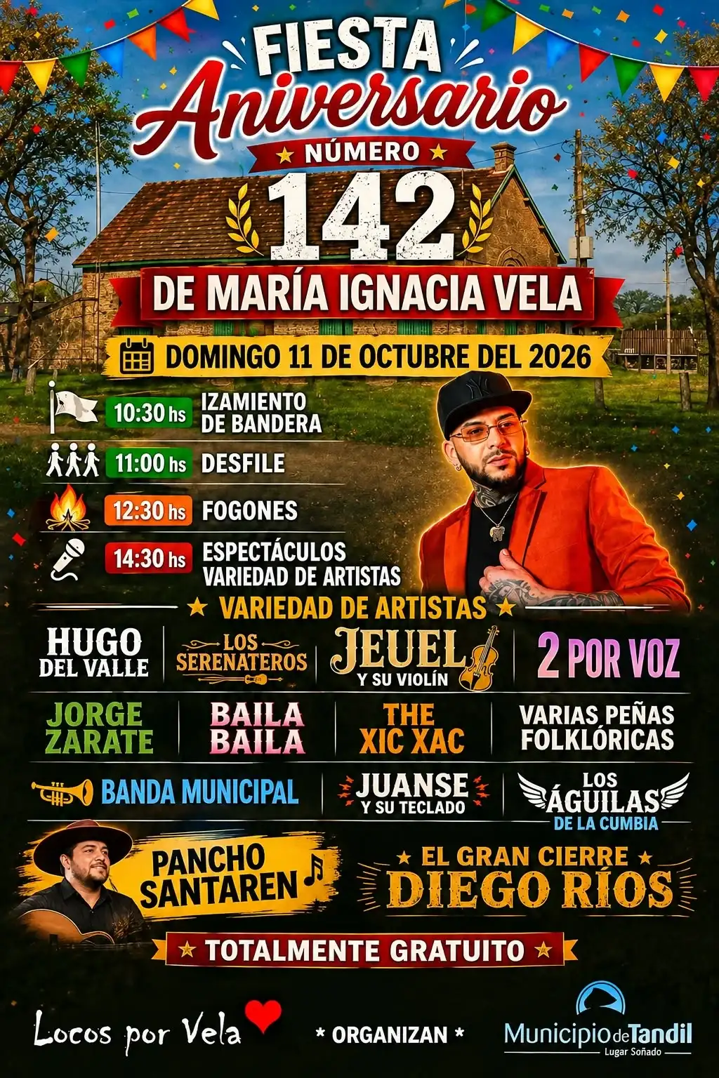 142° Aniversario de María Ignacia Vela