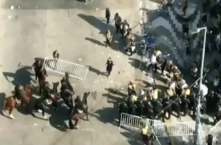 Desde la provincia dicen que «no hubo represión policial» en las afueras del Gigante