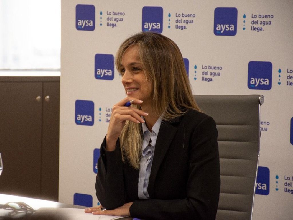 Aysa, presidida por Malena Galmarini, encabeza los índices de transparencia en la gestión