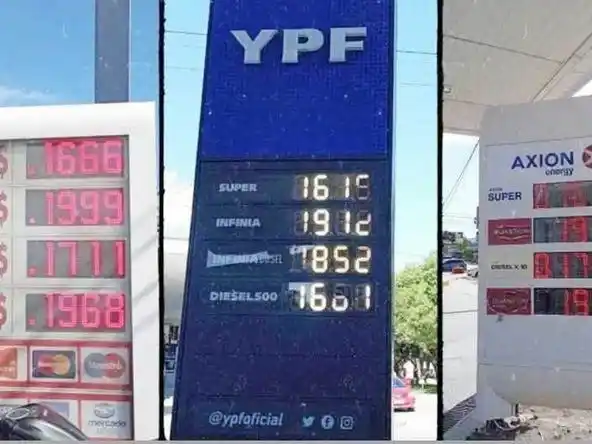 Los combustibles aumentaron
dos veces en menos de tres días