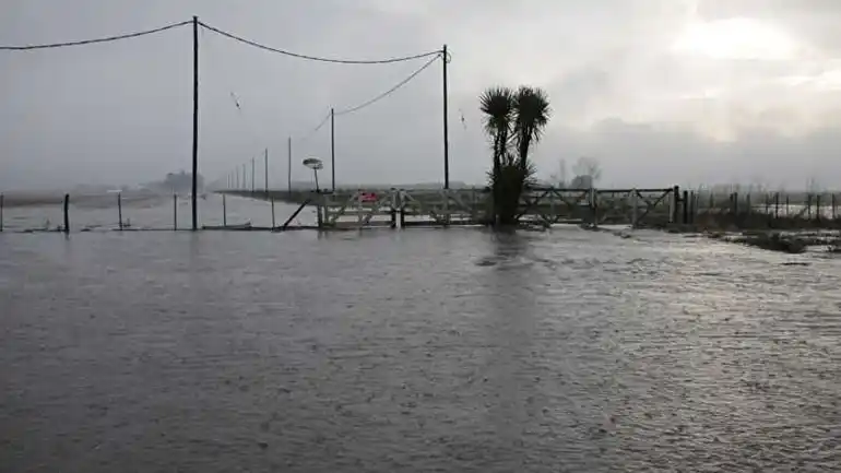 Las intensas lluvias anegaron 12 millones de hectáreas bonaerenses