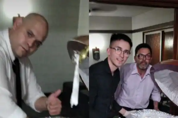 “Me quieren Matar”, las declaraciones del empleado de la funeraria que aparece en la foto con el cuerpo de Maradona