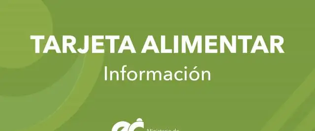 La tarjeta Alimentar se cargará el tercer viernes de julio
