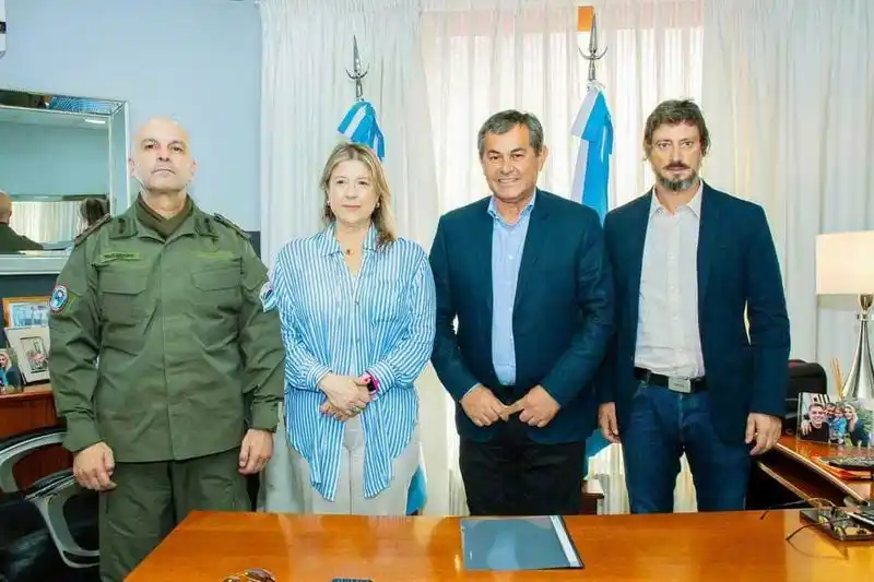 “Al no tener articulación institucional con 
la provincia, se trata de una visita partidaria”