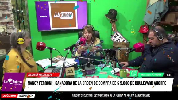 Ganá con La Guía Club: Nancy Ferroni se llevó la orden de compra por 5 mil pesos de Boulevard Ahorro
