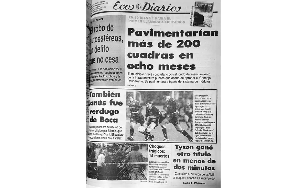 Domingo 8 de septiembre de 1996
