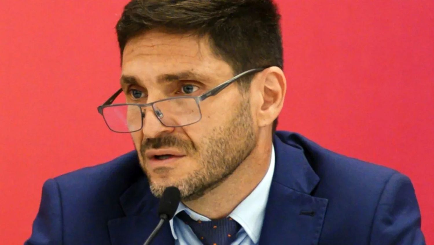 El gobernador de Santa Fe, Maximiliano Pullaro.