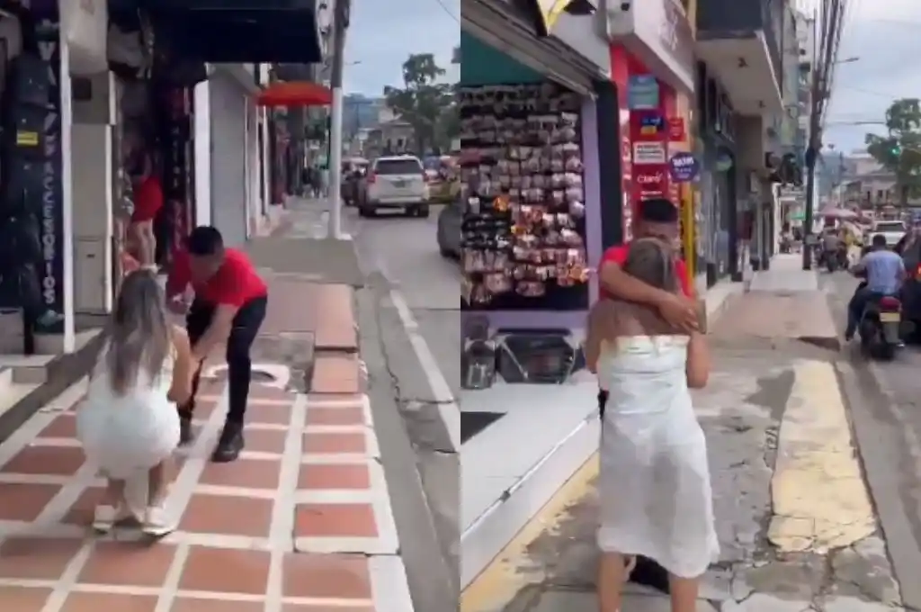 Capturas de pantalla tomadas del video