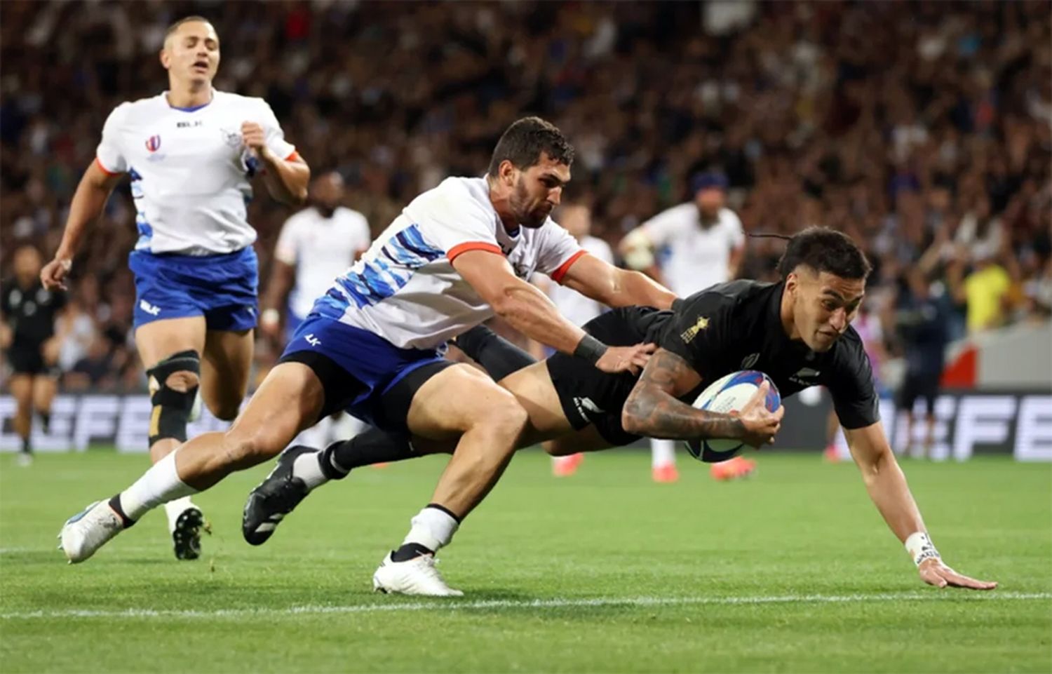 Los All Blacks y un primer triunfo sin piedad ante Namibia: 71 a 3