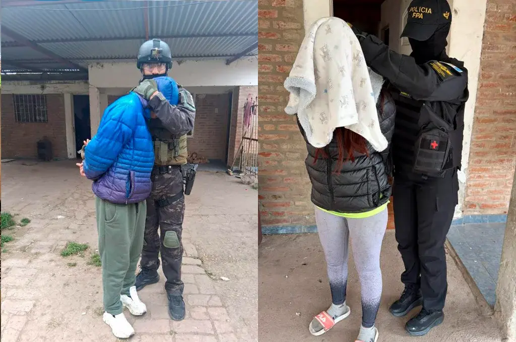 Dos hermanos fueron detenidos por presunta venta de cocaína con modalidad delivery en Calamuchita