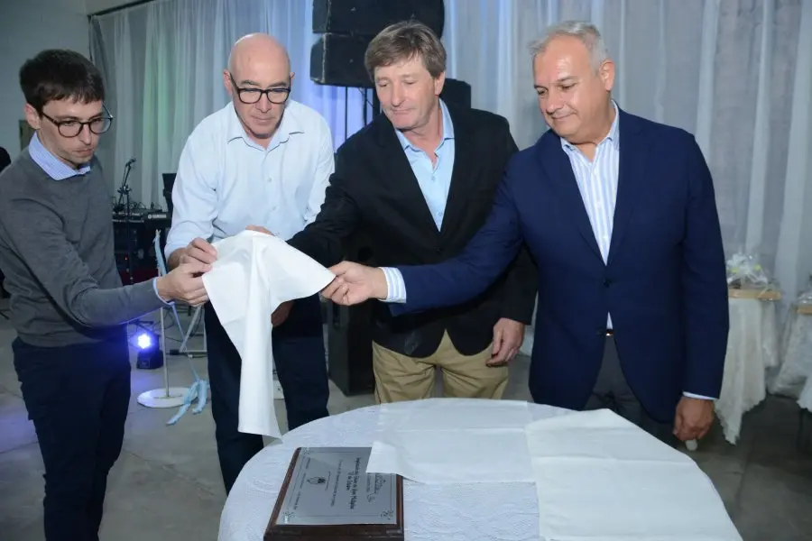 Calvo acompañó a Colonia Mauá en la celebración de su 138° aniversario