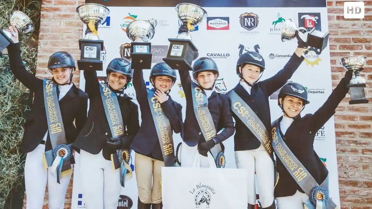 El Club Hípico de Concordia brilló en el CSI 1* con más de 300 binomios que llegaron a la ciudad