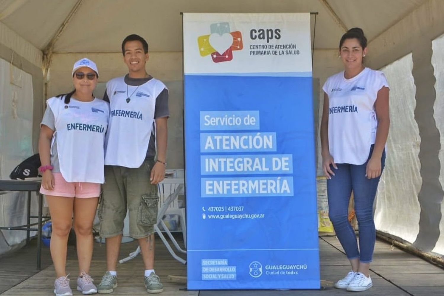 La Playa del Puente cuenta con servicio de enfermería de forma gratuita