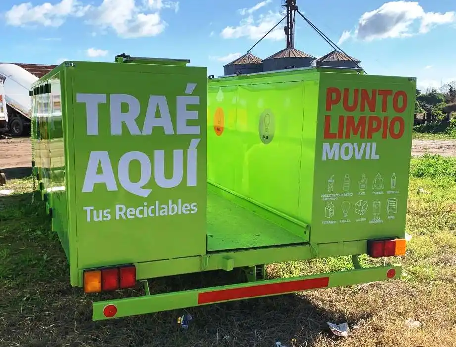 Crean un circuito para los puntos limpios móviles que recorrerán Chascomús