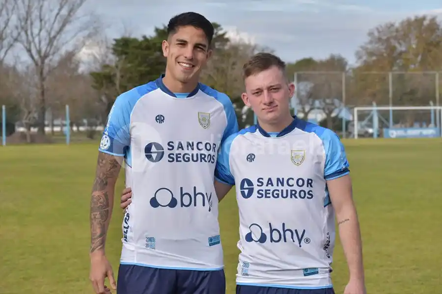 Nazareno Fúnez y Agustín Bianciotti se unieron a los entrenamientos de la Crema