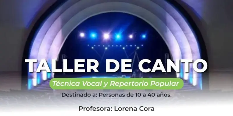 La Subsecretaría de Educación y Cultura abre inscripciones para el taller de canto