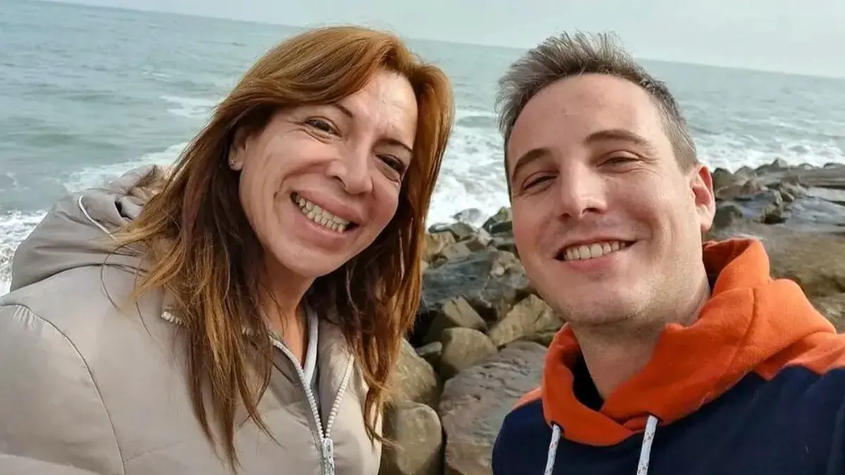 Lizy Tagliani. Junto a su esposo Sebastián Nebot