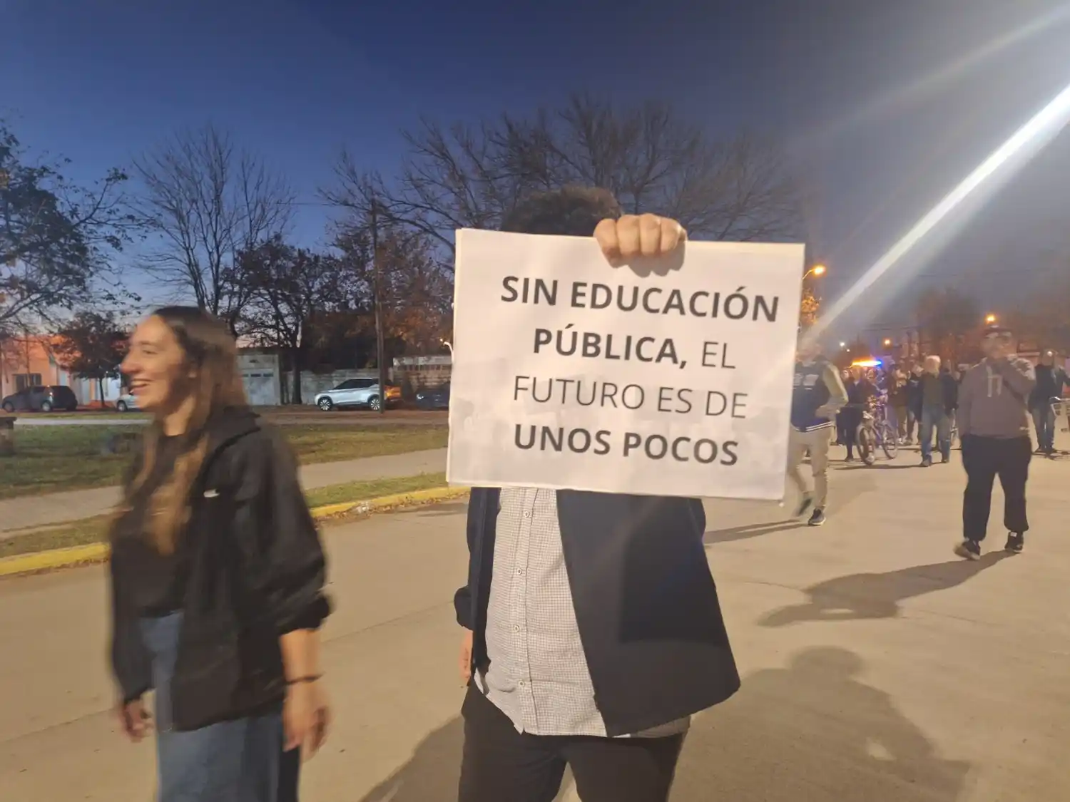Marcha universitaria San Francisco