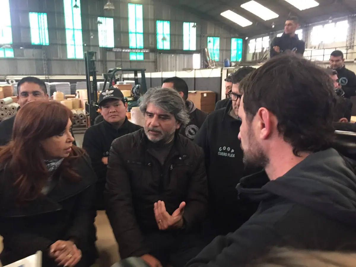 Cristina comenzó con la campaña: Estuvo en cooperativa afectada por el aumento de las tarifas