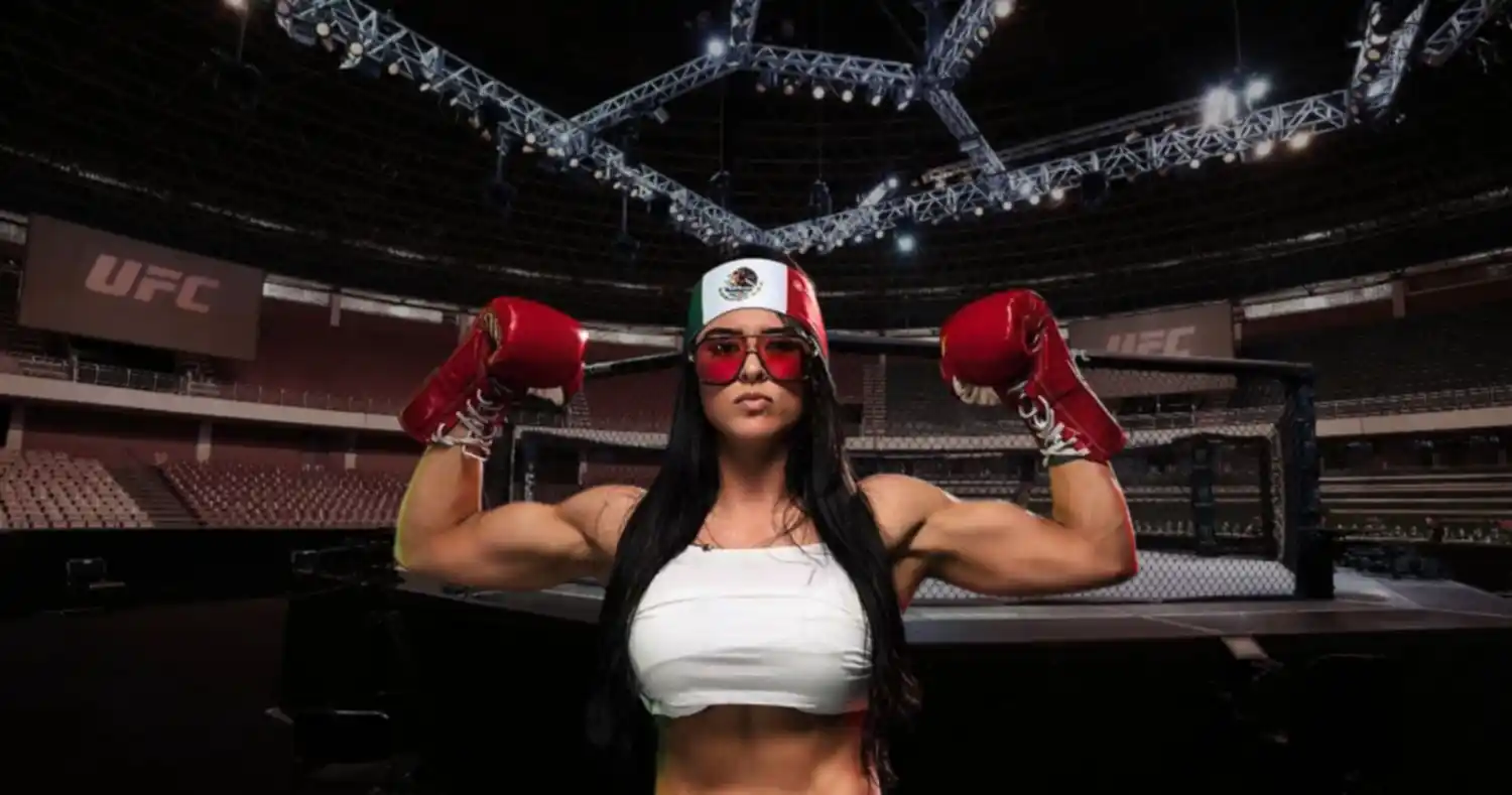 Ella es Lucero Acosta, la luchadora más linda de la jaula de UFC