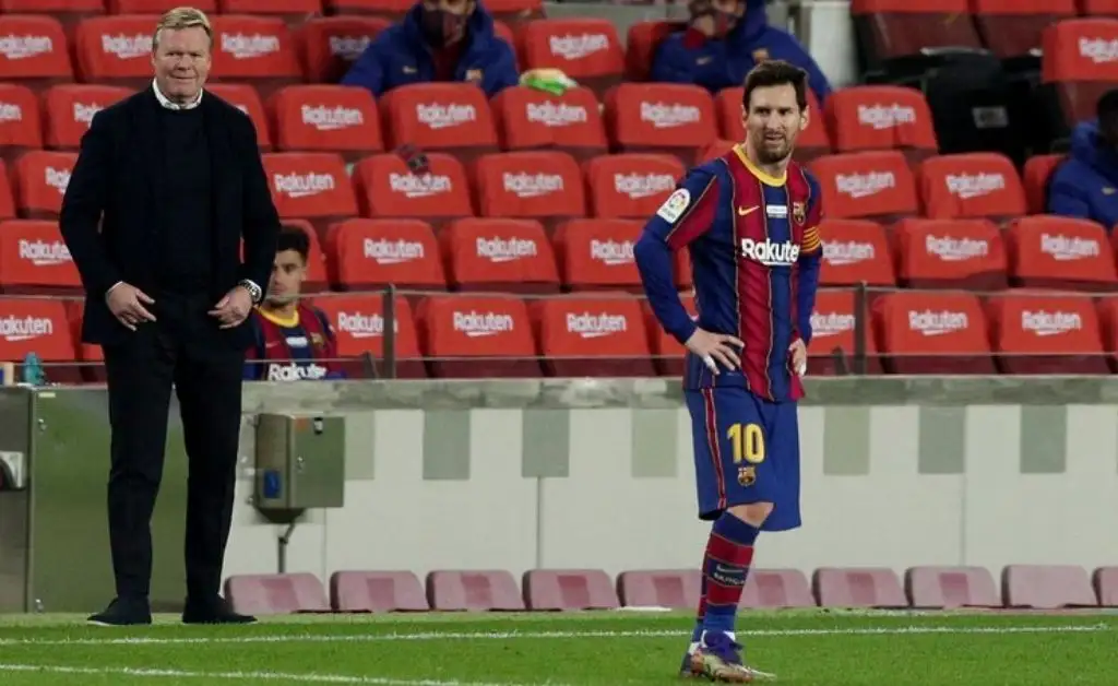 Koeman habló sobre la ausencia de Messi en Barcelona y su reveladora entrevista