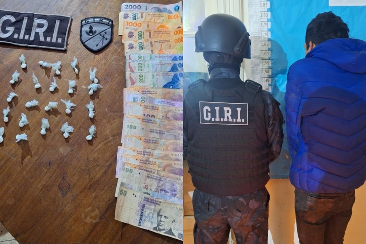 Tres detenidos por distintos casos de narcomenudeo en Rosario