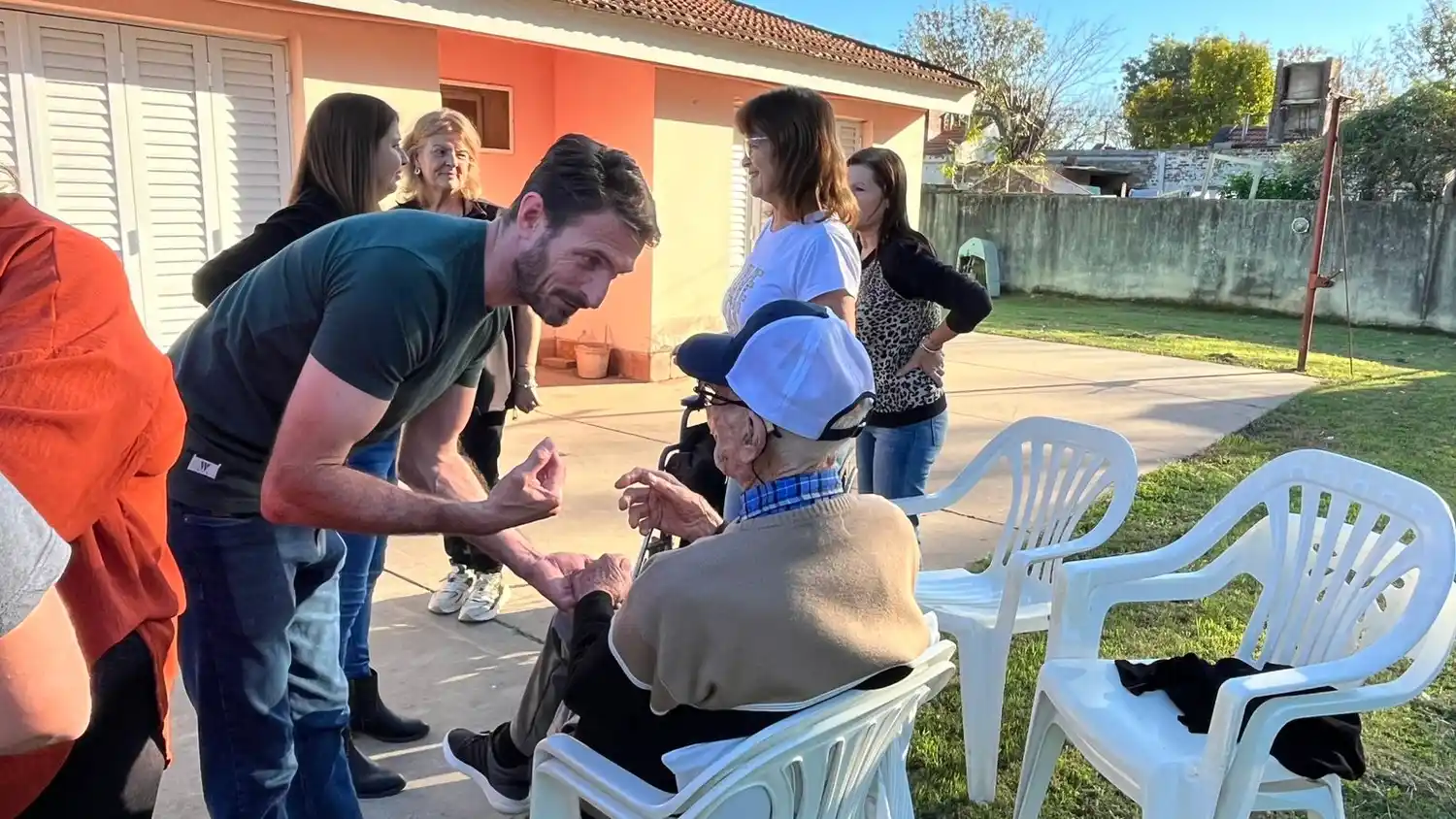 Siguen las actividades de socialización en el Hogar de Ancianos de San Vicente