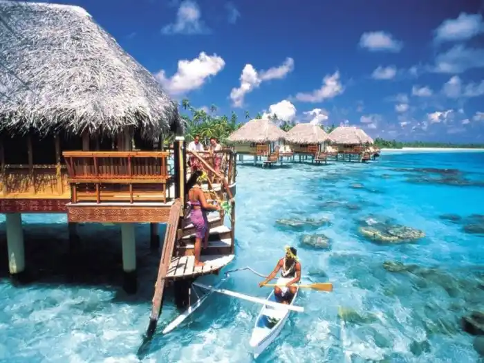 Islas paradisíacas en el Pacífico