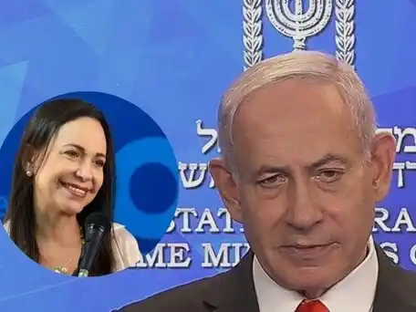 Netanyahu habló con María Corina: dice que ella apoya las acciones de Israel en Gaza