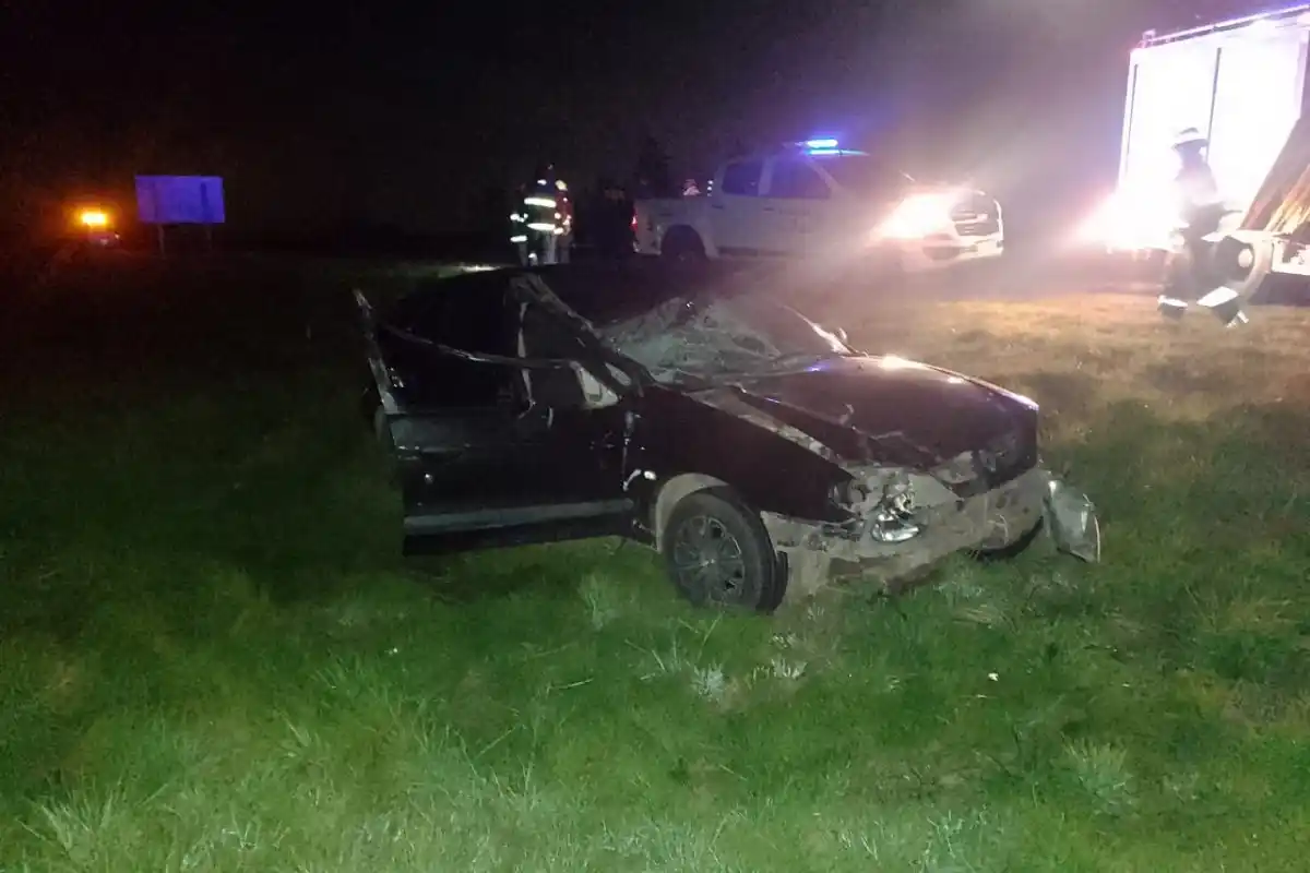 Accidente en Ruta 14