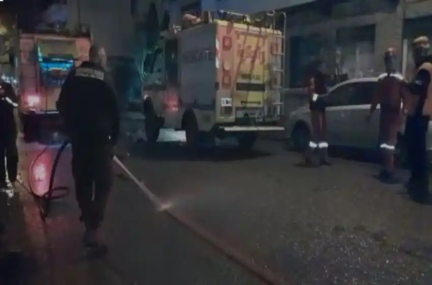 Alarma por incendio en un edificio de la ex Terminal