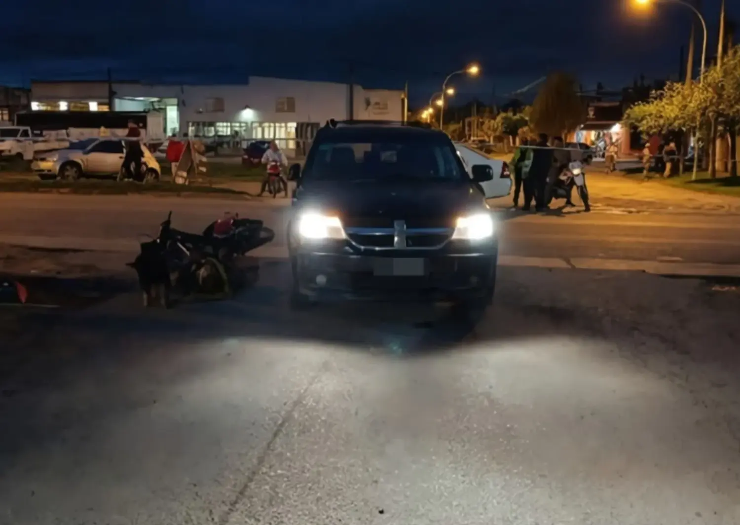 Un accidente de tránsito ocurrió este martes por la noche.