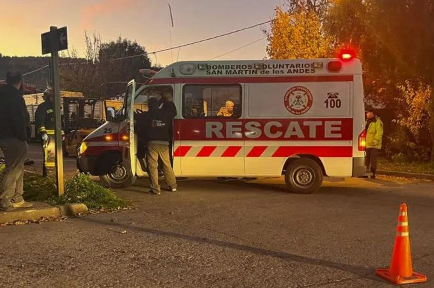 Tragedia: murió un nene de 6 años atropellado por un autoelevador en San Martín de los Andes