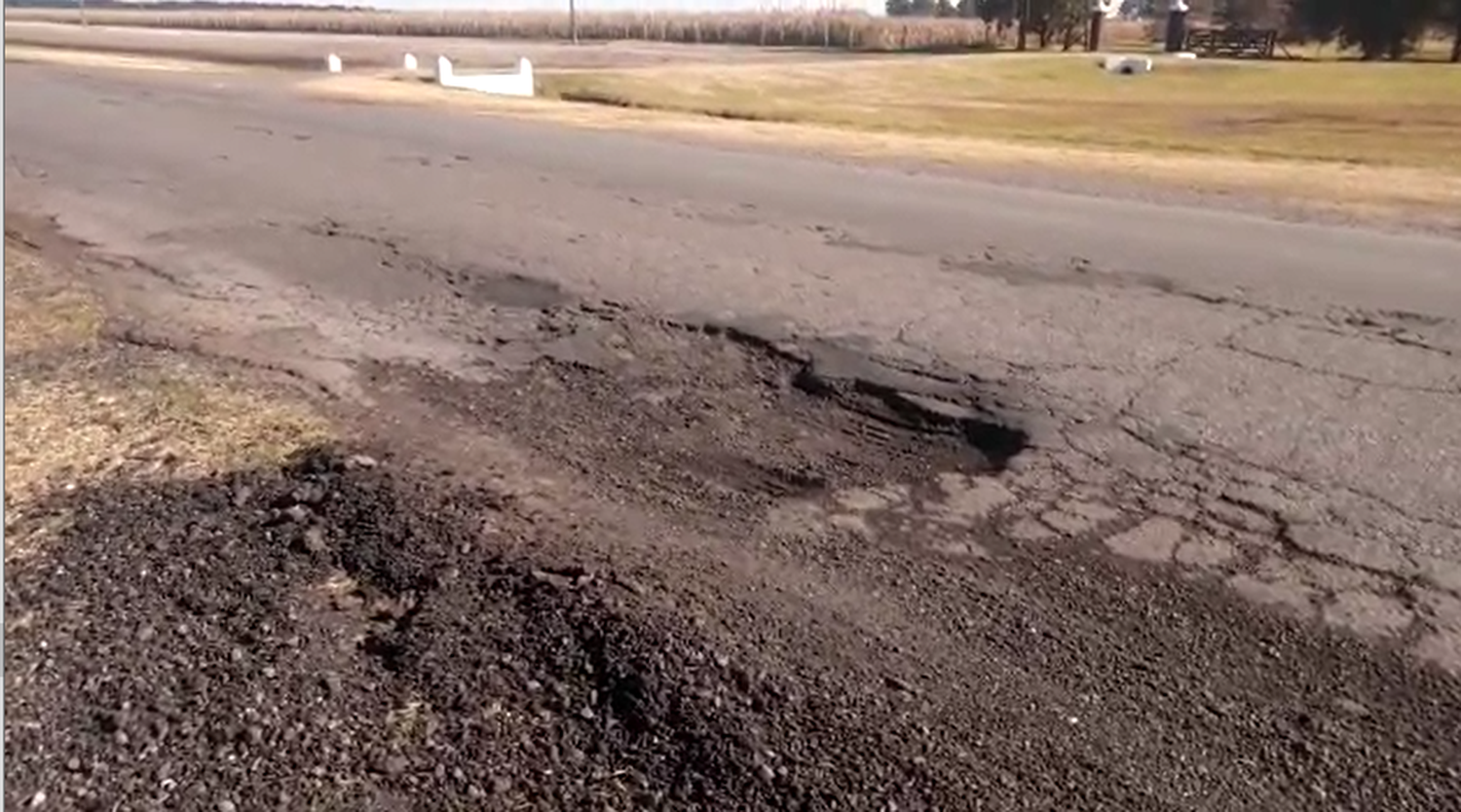 Ruta 191: “Es una de las peores de la provincia de Buenos Aires, dijo el ministro Simone”