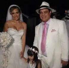 La boda de Joseline Rodríguez y Franco Lauricella duró poco. Foto cortesía Panorama