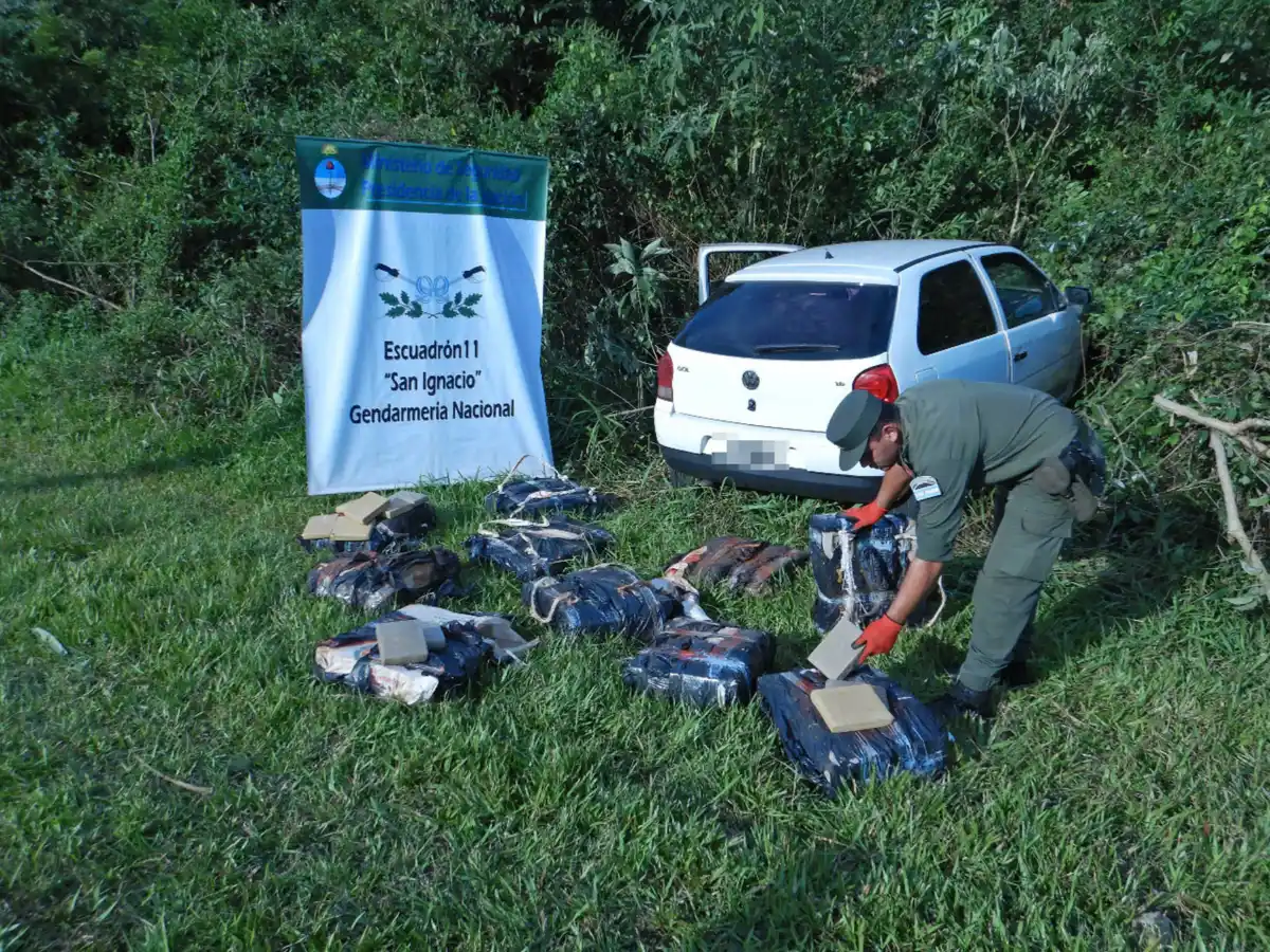 Los detienen con 300 kilos de marihuana tras intentar eludir un control 