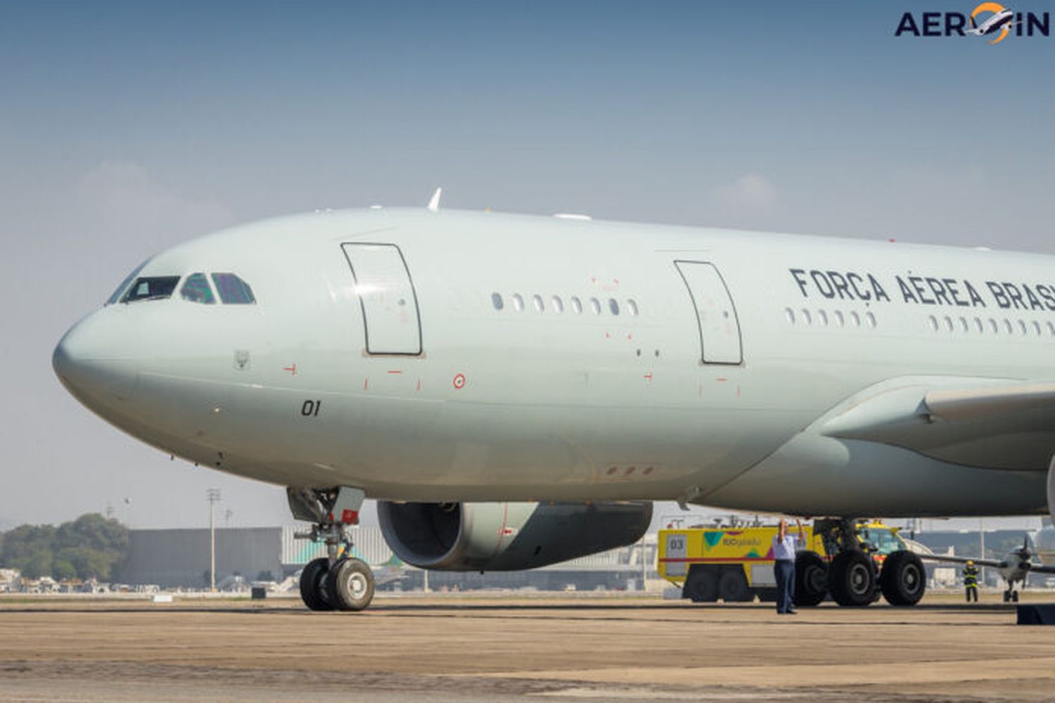 El primer A330 MRTT de Brasil llega a España para su conversión a reabastecedor