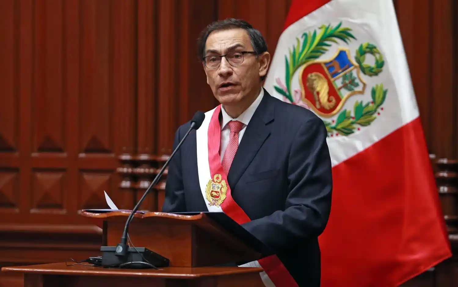 Martín Vizcarra, expresidente peruano.