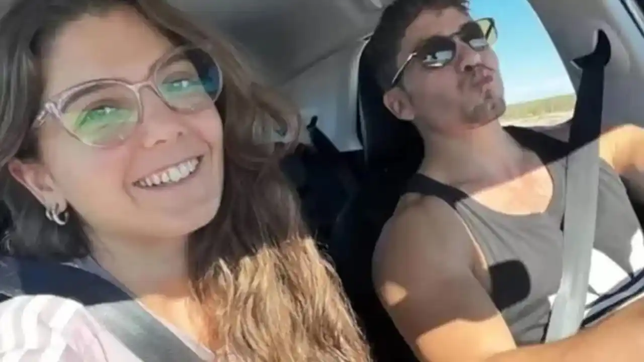 La pareja viajaba a la provincia de Santa Fe a pasar las fiestas.