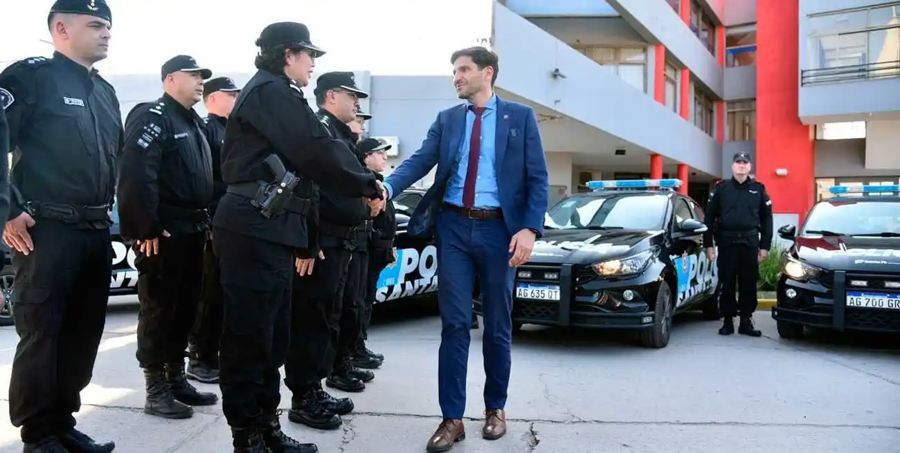 El mandatario santafesino con alto porcentaje de aprobación, según un reciente estudio.