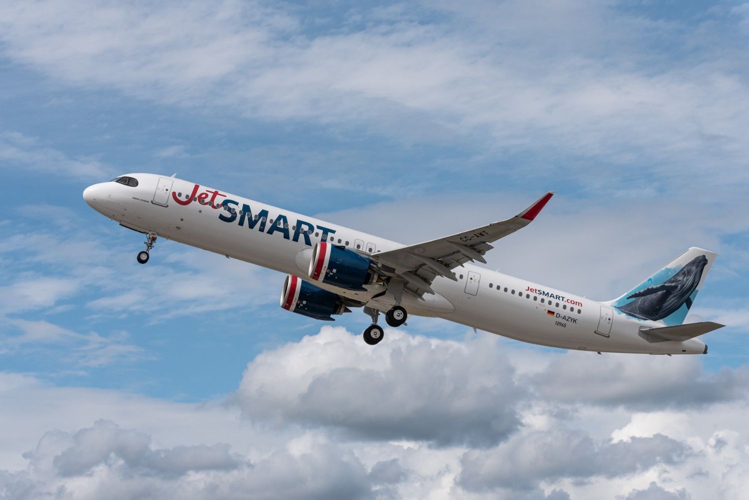 JetSMART Argentina realizó los primeros vuelos domésticos con sus Airbus A321neo