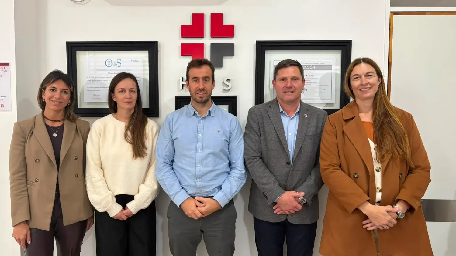 Bouvier inició gestiones para concretar un convenio de colaboración con el Hospital Privado SADIV.