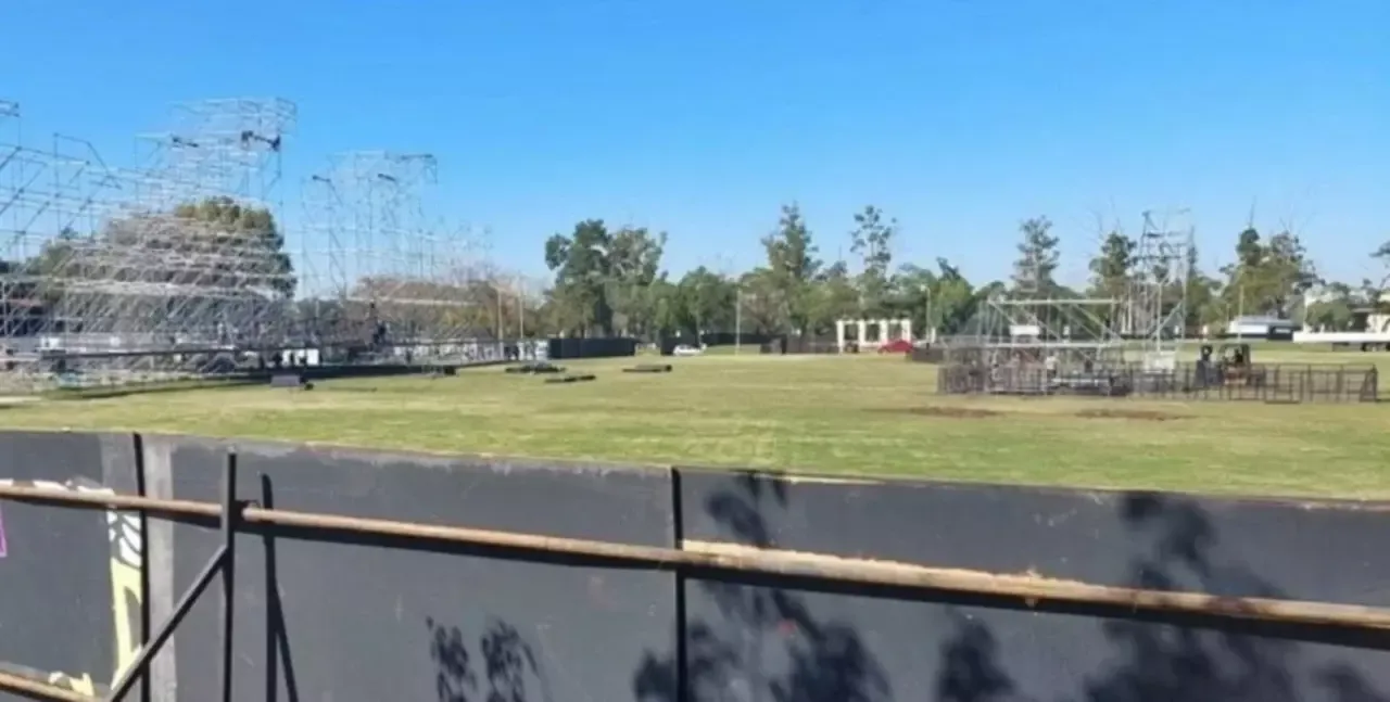 Concordia se prepara para recibir el show de La Renga