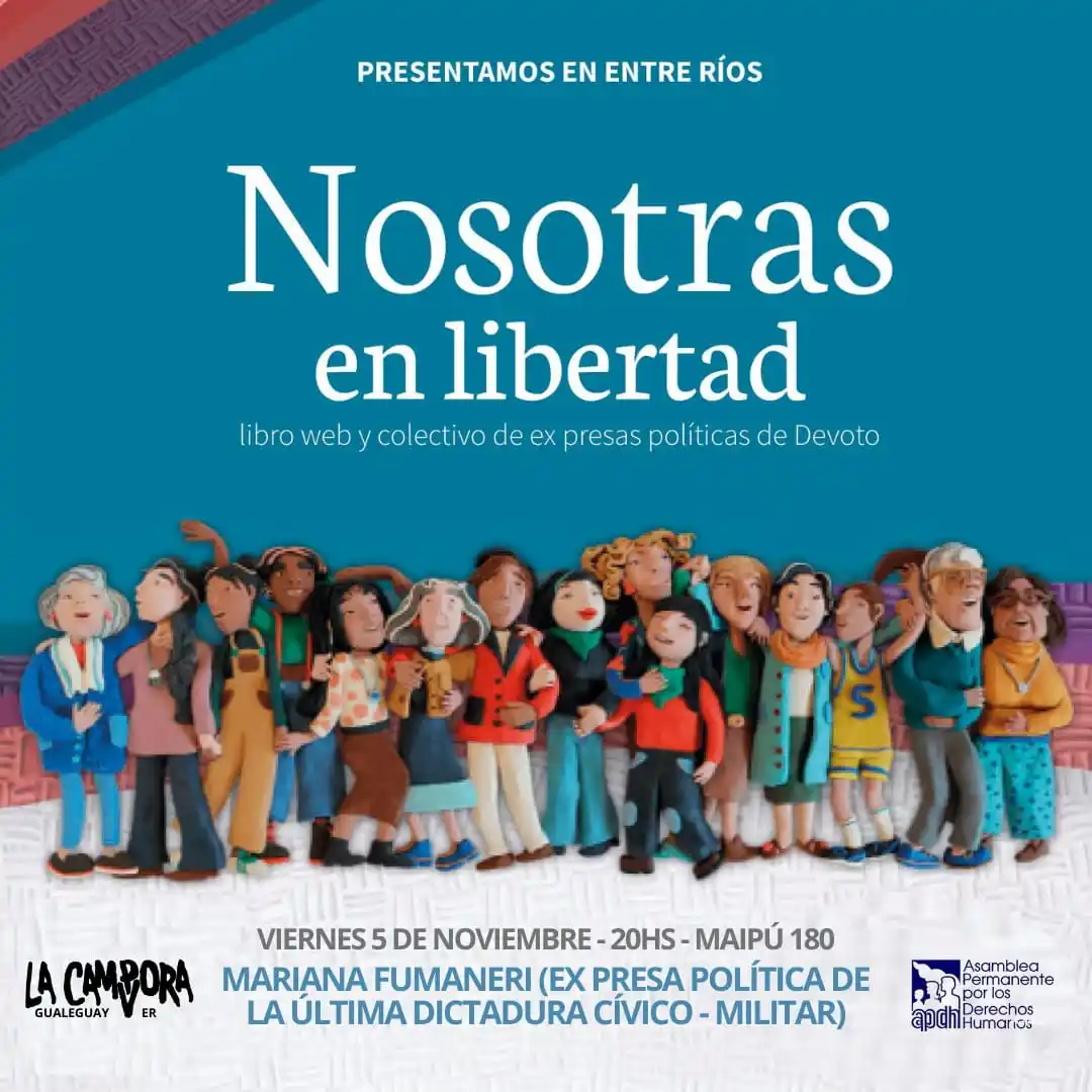 Mariana Fumaneri presenta "Nosotras en Libertad"