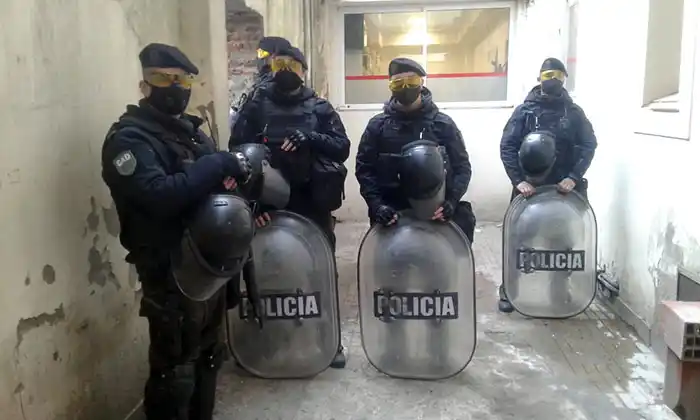Una Municipalidad “blindada”  que cambió su aspecto habitual