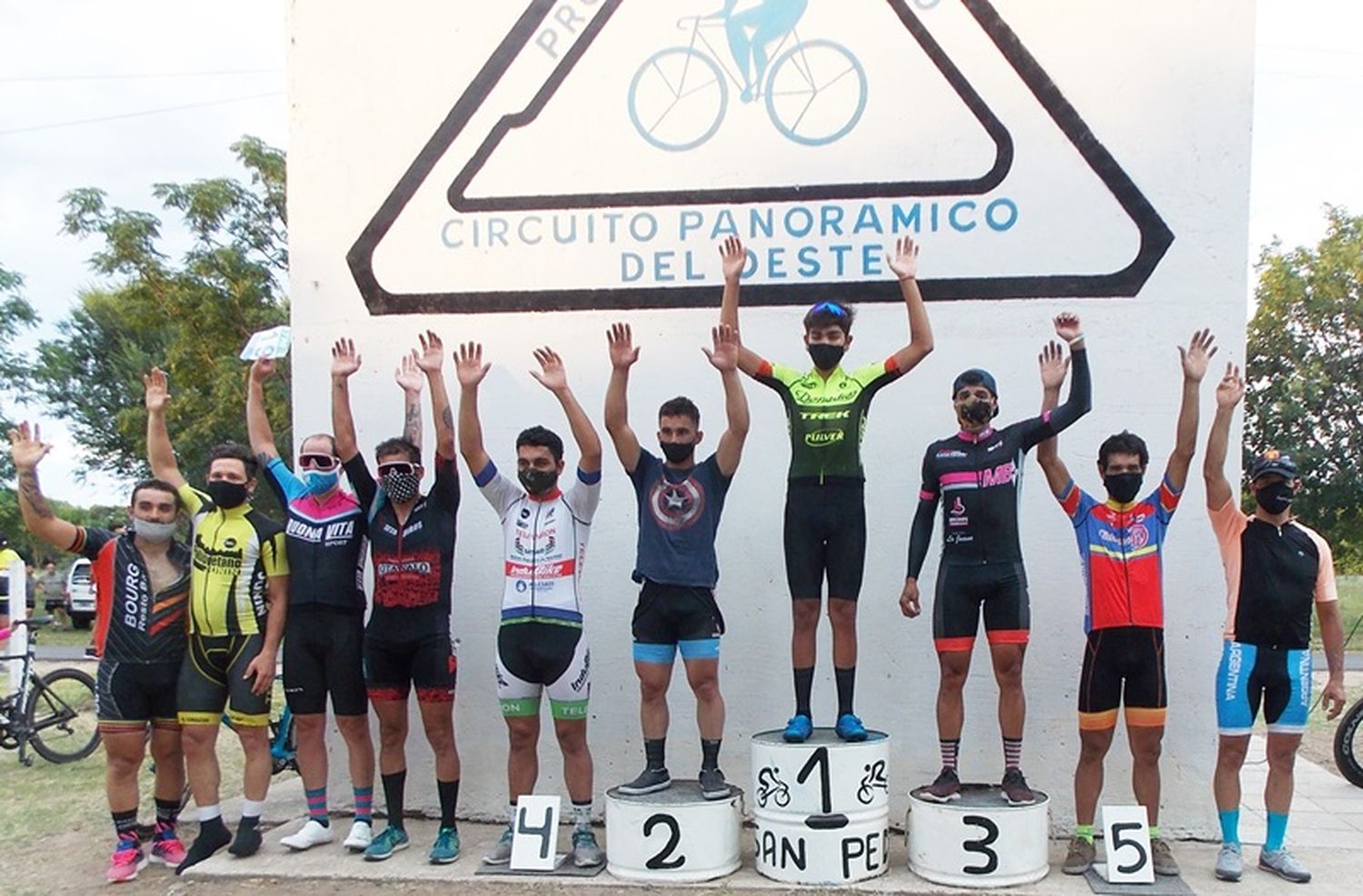 No hubo triunfos sampedrinos en el Panorámico del Oeste y Juan Paz fue el mejor en la prueba principal