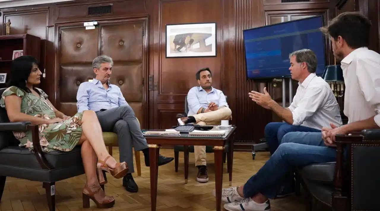 Martín Piaggio se reunió con el ministro de Ambiente de Nación Juan Cabandié